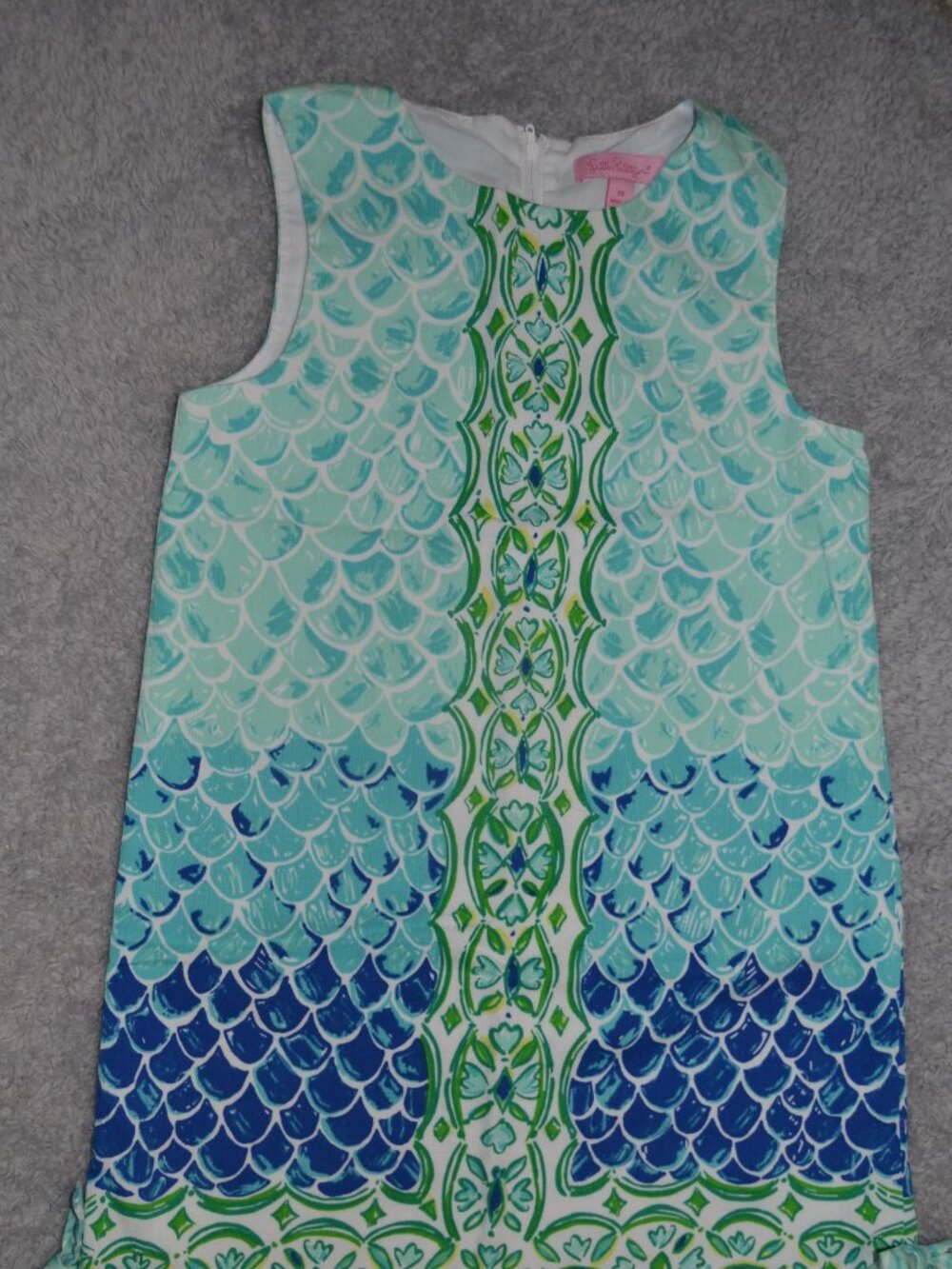 Lilly Pulitzer Shift Dress- "Perla Mermaid"
